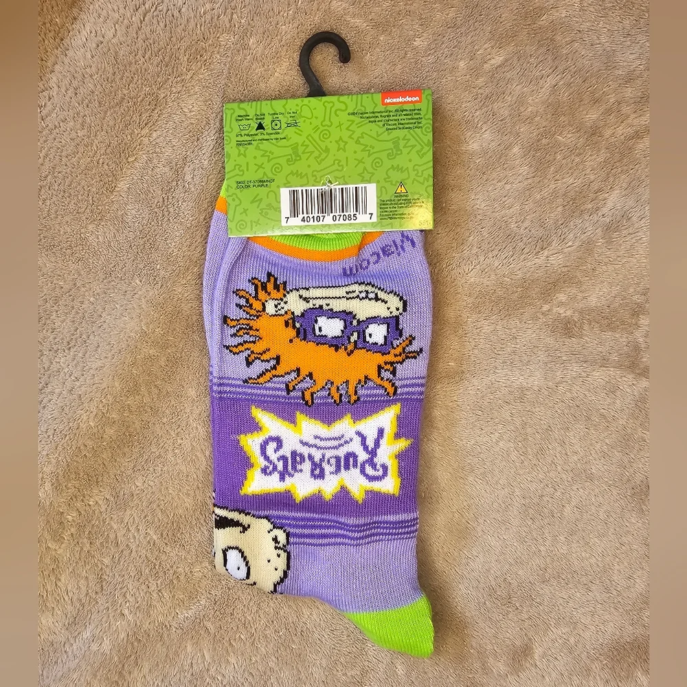 Unisex Adult Rugrats socks NEW